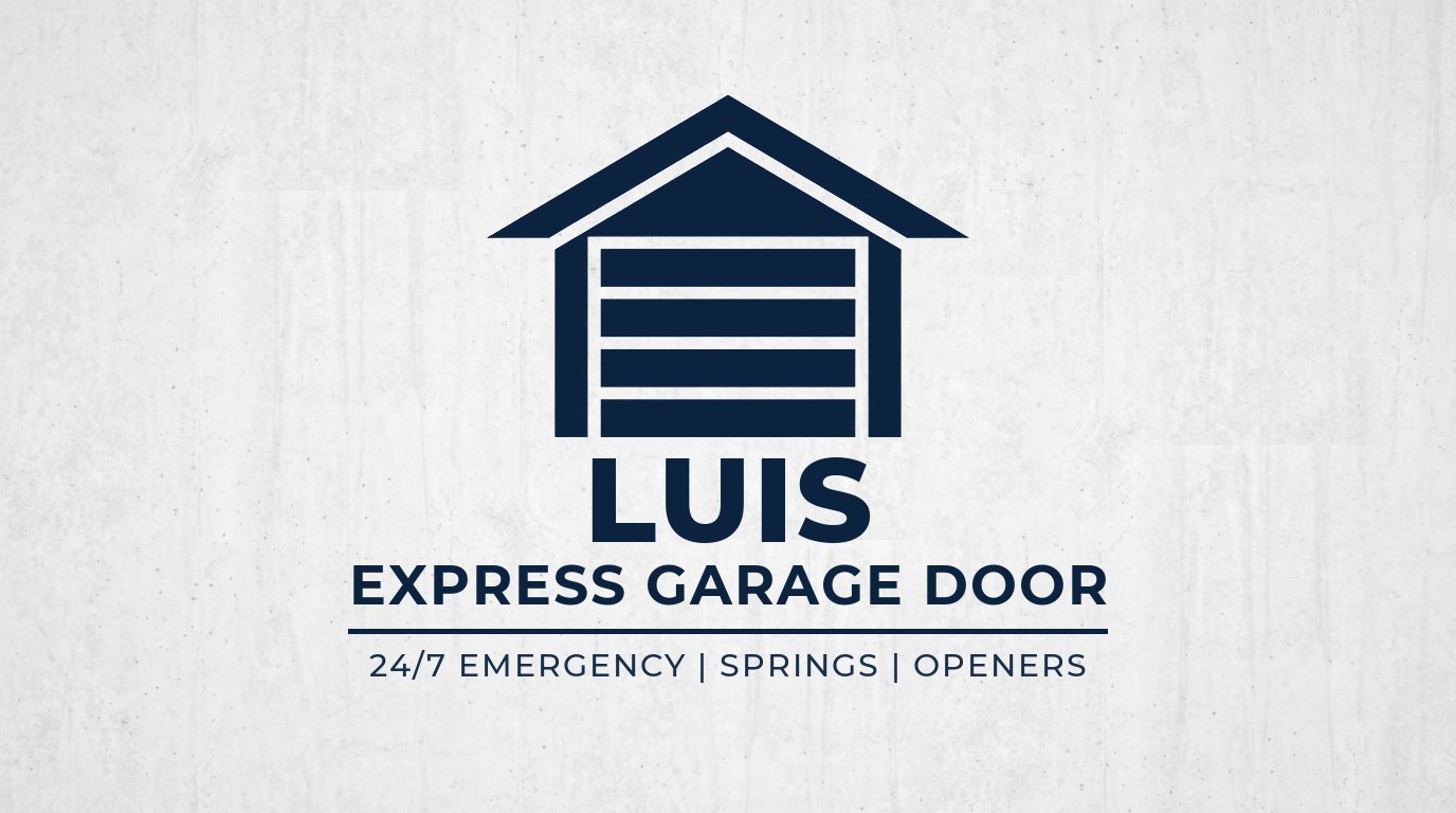 Luis Express Garage Door Logo